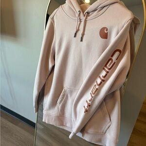 Carhartt Blush Hoodie with Logo